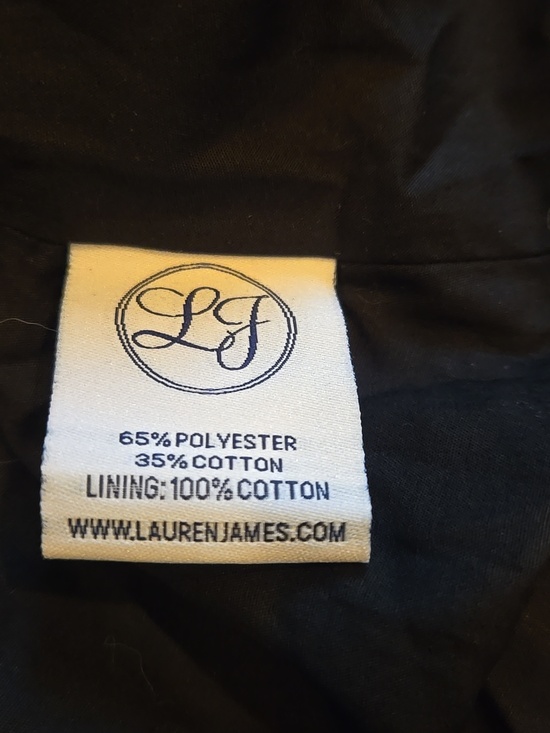 Blue Plaid Gathered Women's Skirt with Pink Windowpane Lines - Picture 5 of 5